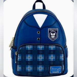 NWT Loungefly Gilmore Girls Rory’s Chilton uniform Blue Plaid Backpack